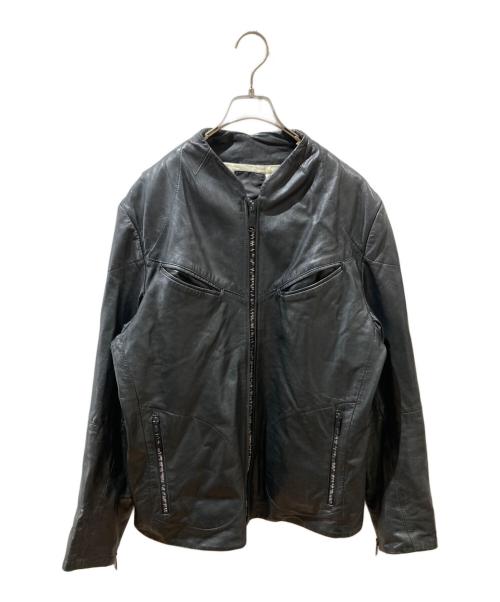 Denham（デンハム）Denham (デンハム) レザージャケット ブラック サイズ:XLの古着・服飾アイテム