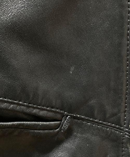 Denham（デンハム）Denham (デンハム) レザージャケット ブラック サイズ:XLの古着・服飾アイテム