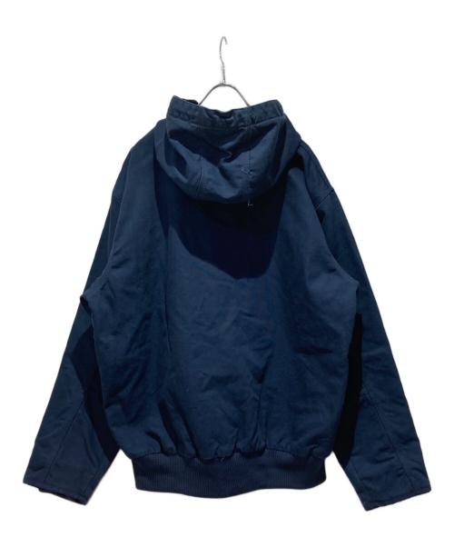 CarHartt（カーハート）CarHartt (カーハート) ダックフーデッドジャケット ネイビー サイズ:SIZE XLの古着・服飾アイテム