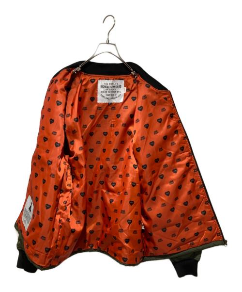 POLeR（ポーラー）POLeR (ポーラー) DIAMOND QUILTED JACKET オリーブ サイズ:XLの古着・服飾アイテム