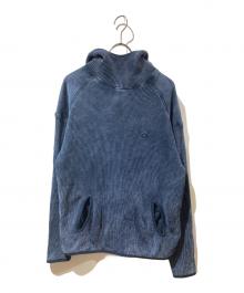 DIESEL（ディーゼル）の古着「S-WAF-HOOD/プルオーバーパーカー」｜ネイビー