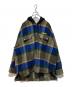 MINDSEEKER（マインドシーカー）の古着「MSB HOOD CHECK SHIRT JACKET」｜ネイビー