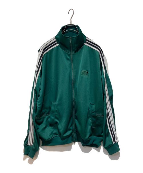 is-ness（イズネス）is-ness (イズネス) TRACK JACKET グリーン サイズ:XLの古着・服飾アイテム