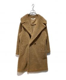 MICHAEL KORS（マイケルコース）の古着「ボアロングコート/ テディベアコート」｜ベージュ