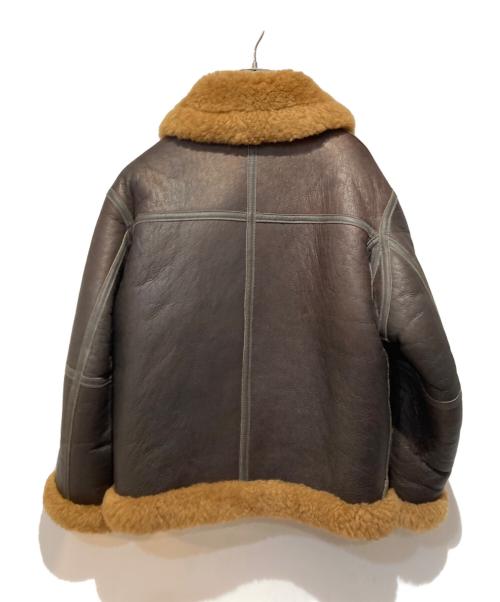 RAF（イギリス空軍）RAF (イギリス空軍) IRVIN ムートンフライトジャケット ブラウン サイズ:38の古着・服飾アイテム