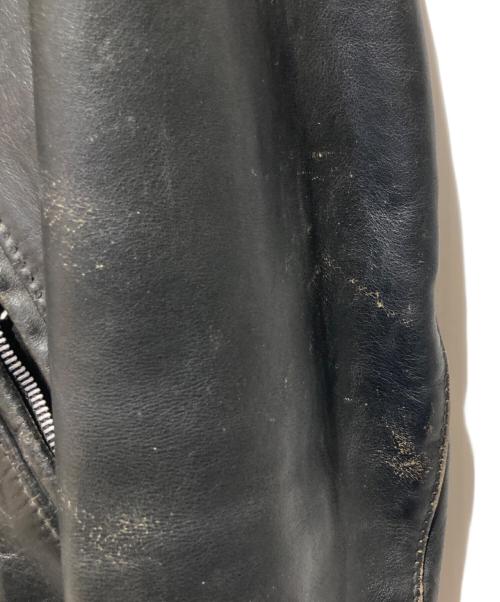 Schott（ショット）Schott (ショット) ダブルライダースジャケット ブラック サイズ:38の古着・服飾アイテム
