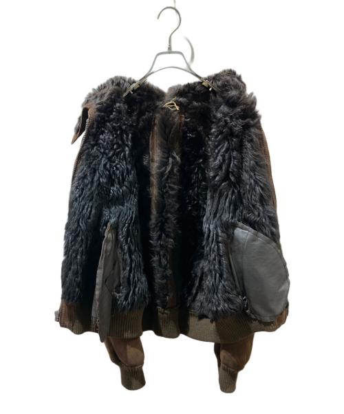 BALLY（バリー）BALLY (バリー) ムートンジャケット ブラウン サイズ:不明の古着・服飾アイテム