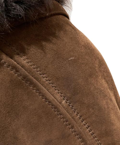 BALLY（バリー）BALLY (バリー) ムートンジャケット ブラウン サイズ:不明の古着・服飾アイテム