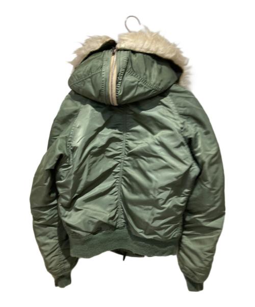 ALPHA（アルファ）ALPHA (アルファ) N-2Bフライトジャケット グリーン サイズ:Mの古着・服飾アイテム