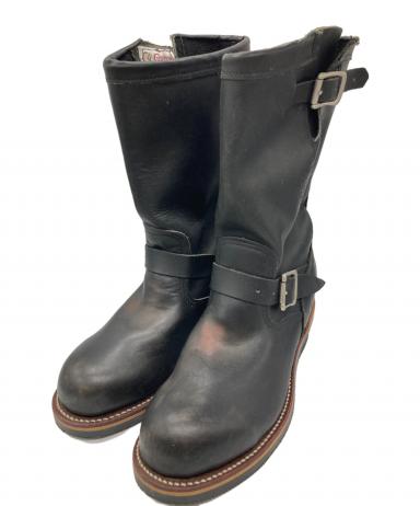 中古・古着通販】CHIPPEWA (チペワ) エンジニアブーツ ブラック サイズ