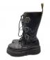 Dr.Martens (ドクターマーチン) ベルトデザインロングブーツ ブラック サイズ:不明：13000円