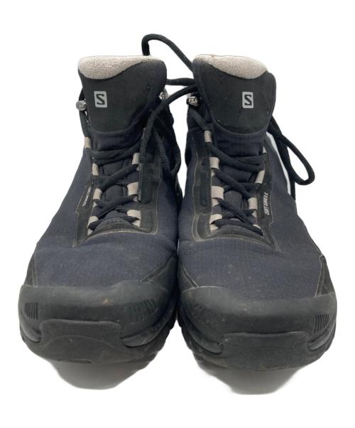 SALOMON（サロモン）SALOMON (サロモン) トレッキングシューズ ネイビー×グレー サイズ:26.5の古着・服飾アイテム