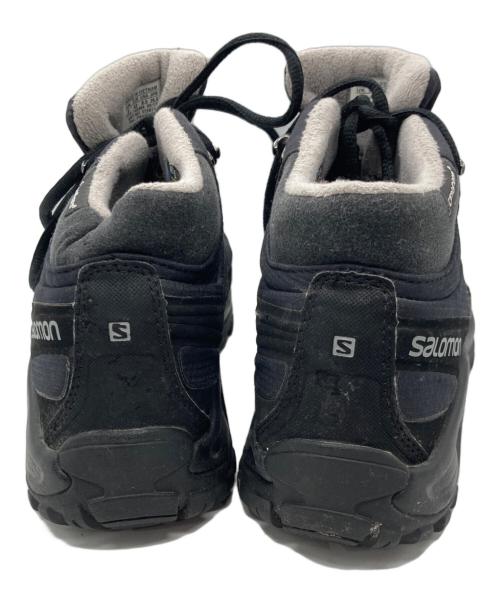 SALOMON（サロモン）SALOMON (サロモン) トレッキングシューズ ネイビー×グレー サイズ:26.5の古着・服飾アイテム