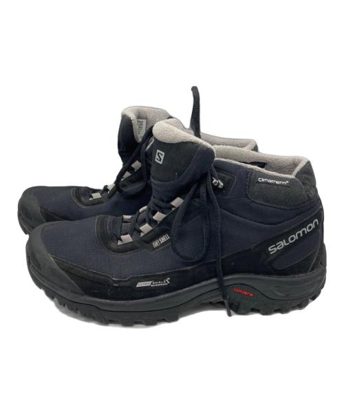 SALOMON（サロモン）SALOMON (サロモン) トレッキングシューズ ネイビー×グレー サイズ:26.5の古着・服飾アイテム