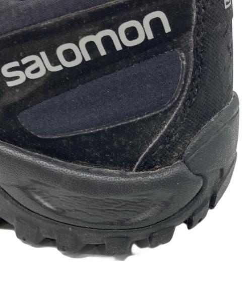 SALOMON（サロモン）SALOMON (サロモン) トレッキングシューズ ネイビー×グレー サイズ:26.5の古着・服飾アイテム