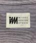 中古・古着 IM MIYAKE DESIGN STUDIO (イッセイミヤケデザインスタジオ) 80’s ストライプシャツ パープル×ホワイト サイズ:Ｌ：12000円