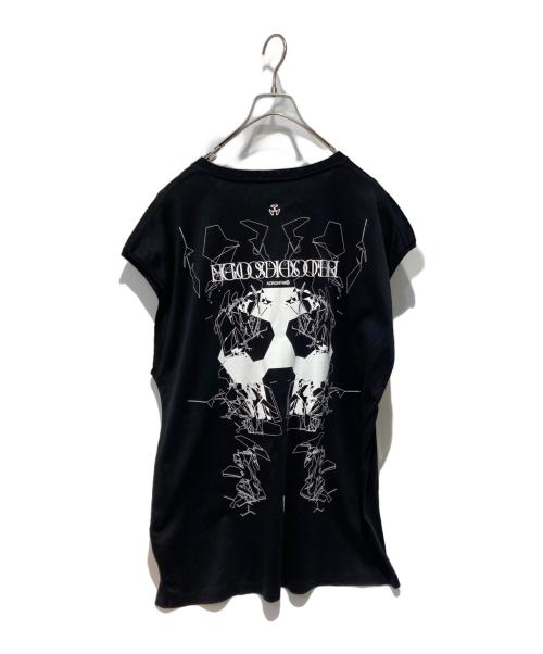 ACRONYM（アクロニウム）ACRONYM (アクロニウム) MERCERIZED SLEEVELESS T-SHIRTS ブラック サイズ:Sの古着・服飾アイテム