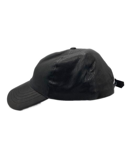AUBERGE（オーベルジュ）AUBERGE (オーベルジュ) CAP CUIR ブラックの古着・服飾アイテム