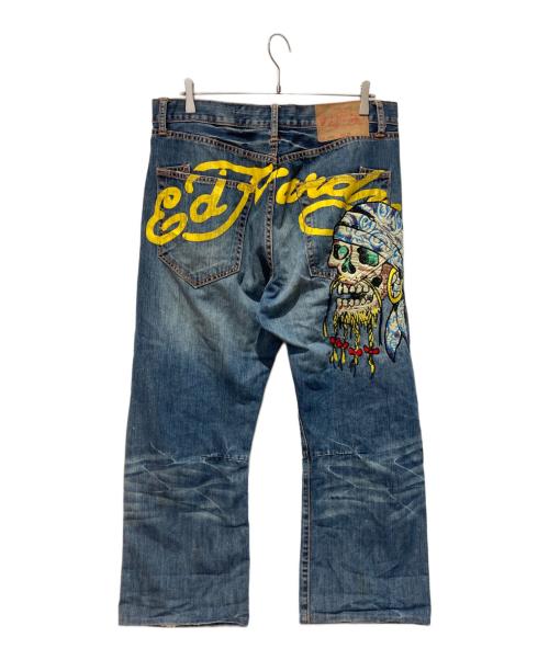 Ed Hardy（エド ハーディー）Ed Hardy (エド ハーディー) デニムパンツ インディゴ サイズ: 91cm (W36)の古着・服飾アイテム
