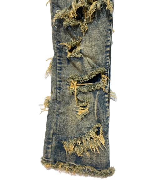VALABASAS（バラバサス）VALABASAS (バラバサス) ダメージデニムパンツ インディゴ サイズ:W29の古着・服飾アイテム