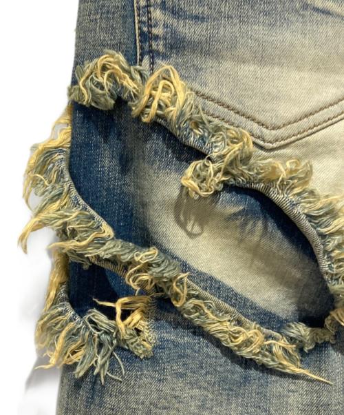 VALABASAS（バラバサス）VALABASAS (バラバサス) ダメージデニムパンツ インディゴ サイズ:W29の古着・服飾アイテム