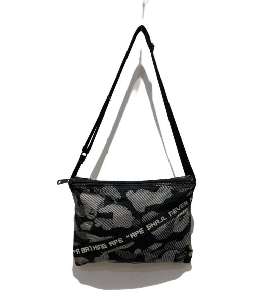 PORTER（ポーター）PORTER (ポーター) A BATHING APE (アベイシングエイプ) サコッシュの古着・服飾アイテム