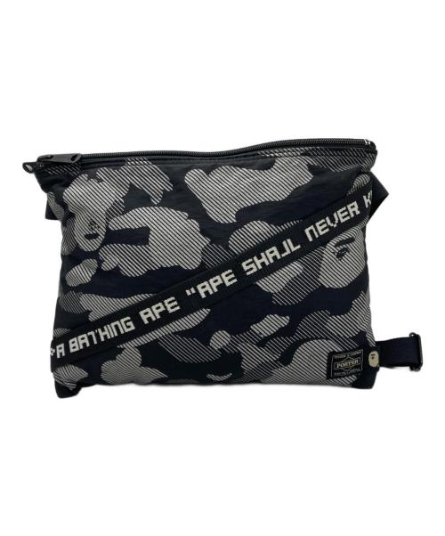 PORTER（ポーター）PORTER (ポーター) A BATHING APE (アベイシングエイプ) サコッシュの古着・服飾アイテム