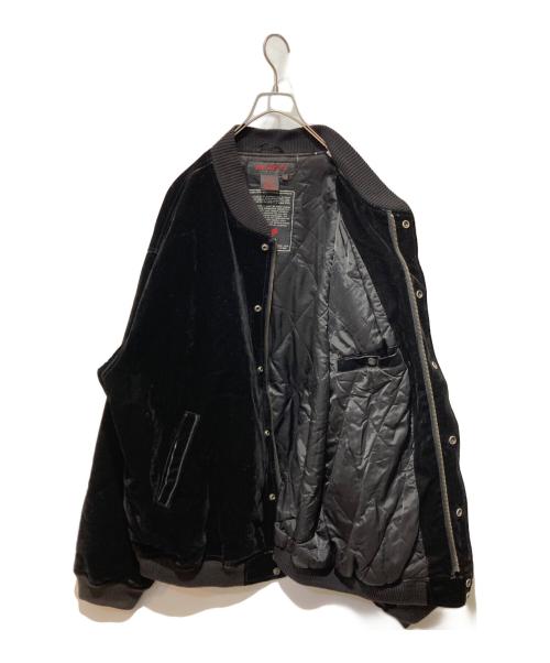AVIREX（アヴィレックス）AVIREX (アヴィレックス) ベロアスタジャン ブラック サイズ:2Xの古着・服飾アイテム