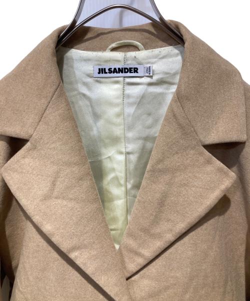 JIL SANDER（ジルサンダー）JIL SANDER (ジルサンダー) ウールコート ベージュ サイズ:不明の古着・服飾アイテム