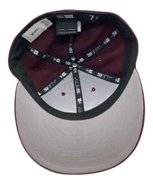 WTAPS（ダブルタップス）WTAPS (ダブルタップス) New Era (ニューエラ) 59FIFTY LOWPROFILE CAP ブラウン サイズ:71/2の古着・服飾アイテム