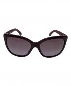 CHANELシャネル）の古着「ココマークサングラス」｜パープル