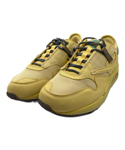 NIKE（ナイキ）NIKE (ナイキ) TRAVIS SCOTT (トラヴィススコット) Air Max 1 イエロー サイズ:28.5 未使用品の古着・服飾アイテム