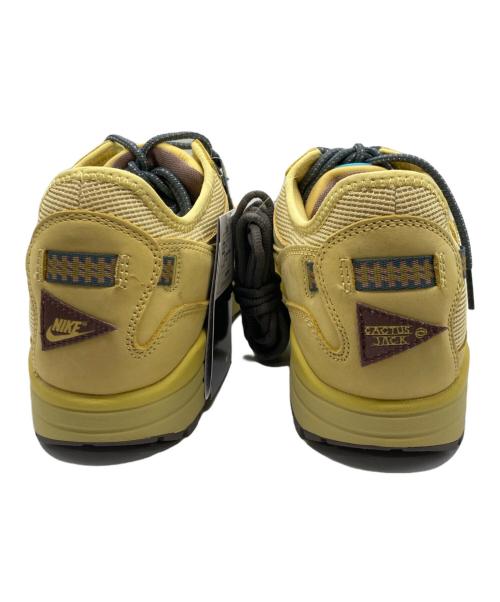 NIKE（ナイキ）NIKE (ナイキ) TRAVIS SCOTT (トラヴィススコット) Air Max 1 イエロー サイズ:28.5 未使用品の古着・服飾アイテム