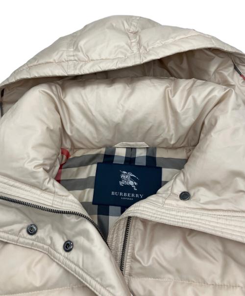 BURBERRY LONDON（バーバリーロンドン）BURBERRY LONDON (バーバリーロンドン) ダウンコート ベージュ サイズ:38の古着・服飾アイテム