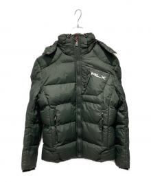 RLX RALPH LAUREN（アールエルエックスラルフローレン）の古着「ダウンジャケット」｜グリーン