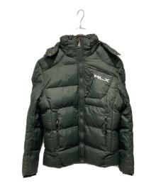 RLX RALPH LAUREN（アールエルエックスラルフローレン）の古着「ダウンジャケット」｜グリーン