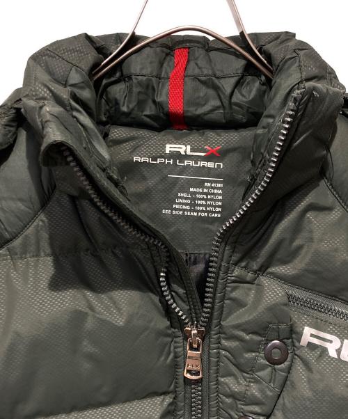 RLX RALPH LAUREN（アールエルエックスラルフローレン）RLX RALPH LAUREN (アールエルエックスラルフローレン) ダウンジャケット グリーン サイズ:Mの古着・服飾アイテム