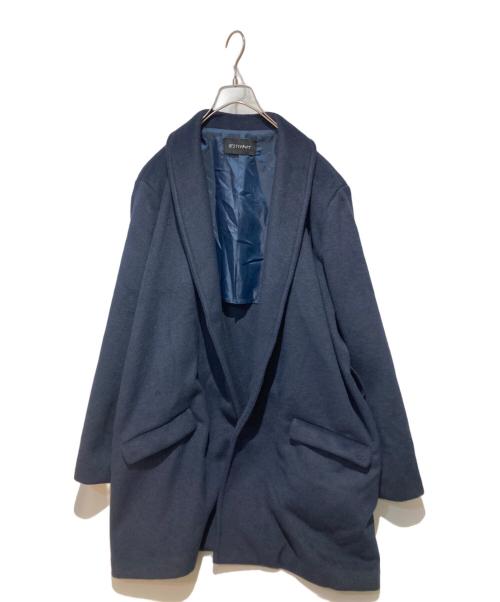 ESTIVANT（エスティバン）ESTIVANT (エスティバン) ガウンコート ネイビー サイズ:Mの古着・服飾アイテム