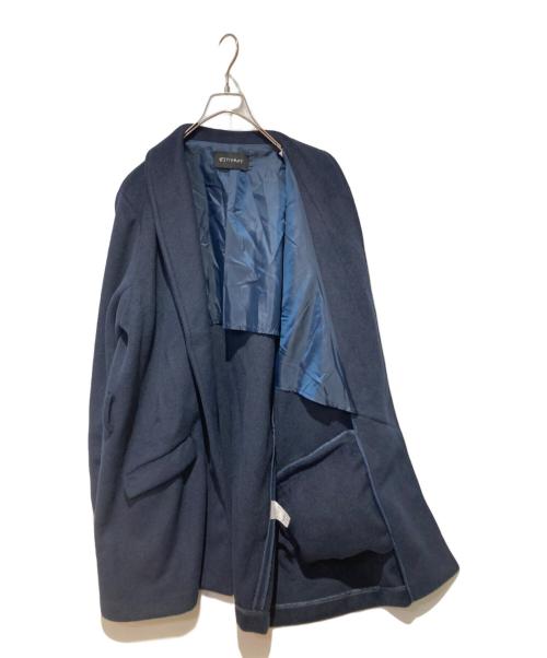 ESTIVANT（エスティバン）ESTIVANT (エスティバン) ガウンコート ネイビー サイズ:Mの古着・服飾アイテム