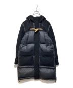 Denhamデンハム）の古着「ダウンダッフルコート」｜ブラック