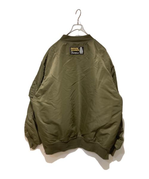 TAKAHIROMIYASHITA TheSoloIst.（タカヒロミヤシタ ザソロイスト）TAKAHIROMIYASHITA TheSoloIst. (タカヒロミヤシタ ザソロイスト) two-way bomber jacket. オリーブ サイズ: 48の古着・服飾アイテム
