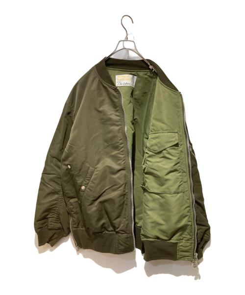 TAKAHIROMIYASHITA TheSoloIst.（タカヒロミヤシタ ザソロイスト）TAKAHIROMIYASHITA TheSoloIst. (タカヒロミヤシタ ザソロイスト) two-way bomber jacket. オリーブ サイズ: 48の古着・服飾アイテム