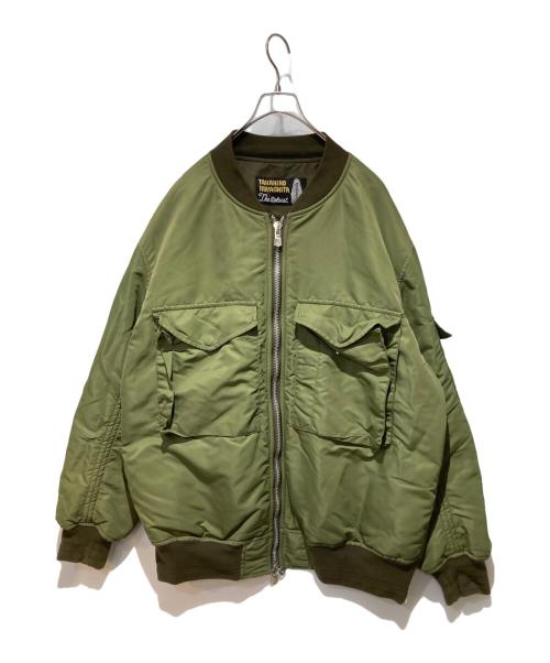 TAKAHIROMIYASHITA TheSoloIst.（タカヒロミヤシタ ザソロイスト）TAKAHIROMIYASHITA TheSoloIst. (タカヒロミヤシタ ザソロイスト) two-way bomber jacket. オリーブ サイズ: 48の古着・服飾アイテム