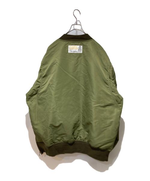 TAKAHIROMIYASHITA TheSoloIst.（タカヒロミヤシタ ザソロイスト）TAKAHIROMIYASHITA TheSoloIst. (タカヒロミヤシタ ザソロイスト) two-way bomber jacket. オリーブ サイズ: 48の古着・服飾アイテム