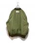 中古・古着 TAKAHIROMIYASHITA TheSoloIst. (タカヒロミヤシタ ザソロイスト) two-way bomber jacket. オリーブ サイズ: 48：50000円