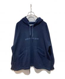 STONE ISLAND（ストーンアイランド）の古着「ニットパーカー」｜ネイビー