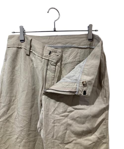 EMPORIO ARMANI（エンポリオ アルマーニ）EMPORIO ARMANI (エンポリオ アルマーニ) ワイドパンツ ベージュ サイズ:48の古着・服飾アイテム