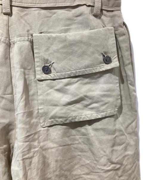 EMPORIO ARMANI（エンポリオ アルマーニ）EMPORIO ARMANI (エンポリオ アルマーニ) ワイドパンツ ベージュ サイズ:48の古着・服飾アイテム