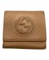 GUCCI（グッチ）の古着「3つ折り財布」｜ベージュ