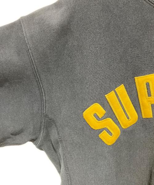 SUPREME（シュプリーム）SUPREME (シュプリーム) 00’s アーチロゴクルーネックスウェット ネイビー×イエロー サイズ:XLの古着・服飾アイテム